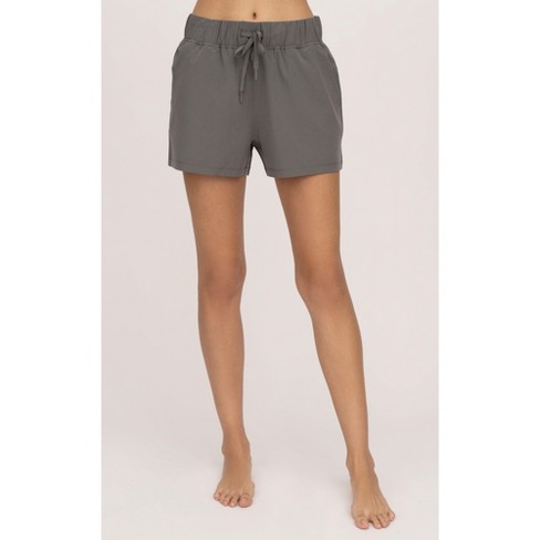 90 Degree By Reflex Womens Citylite Expedition Travel Short , - Smoked  Pearl - X Large