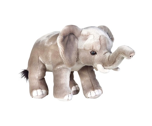 Lelly National Geographic African Elephant Plush Toy