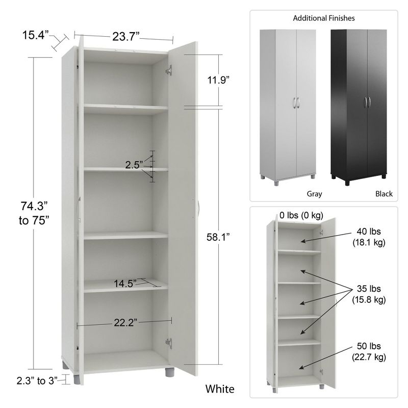 RealRooms Basin Utility Storage Cabinet, 5 of 10