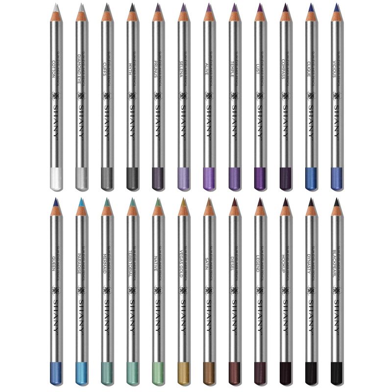 SHANY Slim Liner Makeup Pencil Eyeliner Set  - 24 pieces, 2 of 5