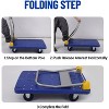Foldable Push Cart On Wheel, 660lbs Capacity A3 Steel Moving Platform Hand Track - 3 of 4