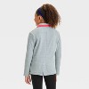 Girls' Astrid School Blazer - Charcoal Gray - 3 of 4