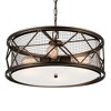 CWI Lighting Kali 4 Light Chandelier With Light Brown Finish - 2 of 3