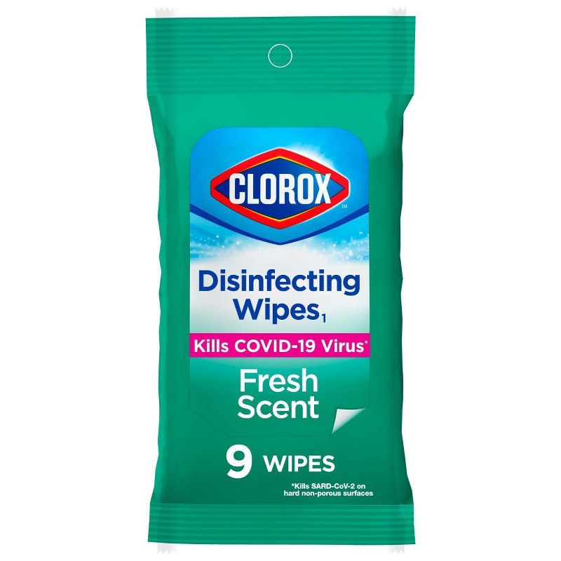 Clorox Fresh Disinfecting Wipes Bleach Free Cleaning Wipes - 9ct, 1 of 20