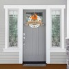 Big Dot of Happiness Happy Thanksgiving - Outdoor Fall Harvest Party Decor - Front Door Wreath - 2 of 4