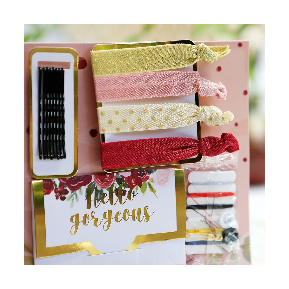 Kate Aspen Burgundy Blush Floral Wedding Survival Kit | 18140FW - thumbnail 4
