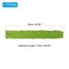 Unique Bargains Nylon Mesh DIY Craft Tensile Stocking Flower Fabric 15 Pcs 26" - 2 of 4
