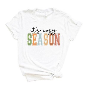 Simply Sage Market Women's It's Cozy Season Short Sleeve Graphic Tee - 1 of 2