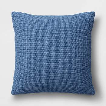 Oversized Basketweave Heathered Square Throw Pillow - Threshold™