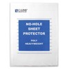 C-Line® No-Hole Heavyweight Poly Sheet Protectors, Clear, Top Loading, 11" x 8-1/2", 25 Per Box, 3 Boxes - 3 of 4