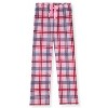 Sleep On It Girls 2-Piece Woven Flannel Plaid Pajama Sets - 3 of 4