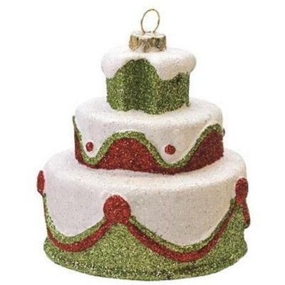 christmas ornament cake