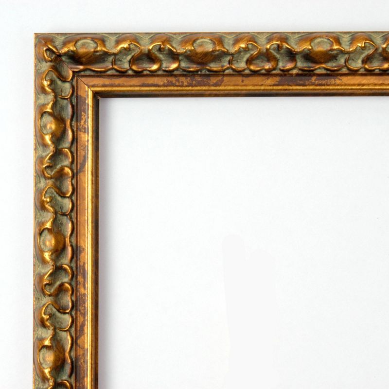 28&#34; x 28&#34; Non-Beveled Antique Bronze Wood Wall Mirror - Amanti Art, 3 of 11