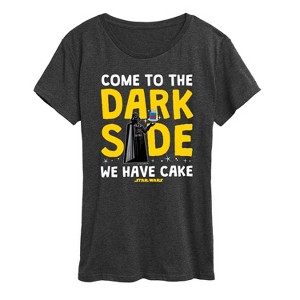 Women's - Star Wars - Come To The Dark Side Short Sleeve Graphic T-Shirt - 1 of 4