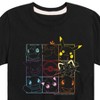 Boys' - Pokémon - Bulbasaur Psyduck Pikachu Gengar Meowth Squirtle Jigglypuff Charmander Short Sleeve Graphic T-Shirt - 2 of 4