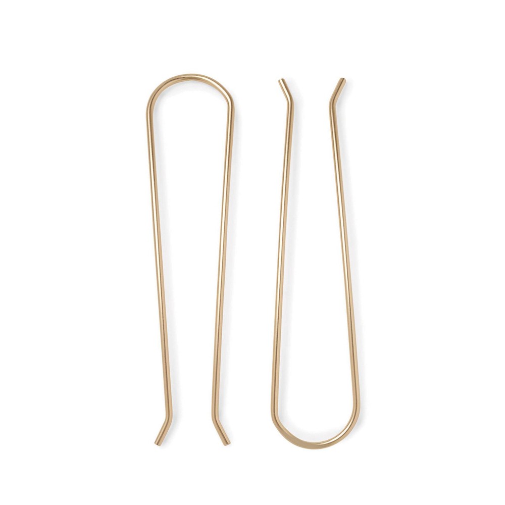 The Hair Edit Slim Chignon French Hair Pins - 2ct