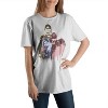 Arcane League Of Legends Character Trio Adult White Crew Neck Short Sleeve Heavyweight Beefy T-shirt - 2 of 4