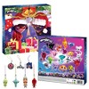 Miraculous Ladybug Advent Kwami Calendar with Miniature Flocked Kwamis, Seasonal Charms Collectible Toys for Kids for Christmas with Hooks and Ribbons - 2 of 4