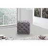 Meridian Furniture,Stella Velvet Ottoman/Stool - 2 of 4