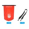 Unique Bargains Boating Kayaking Rafting Clear Window Floating Waterproof Dry Bag 20L - 3 of 4