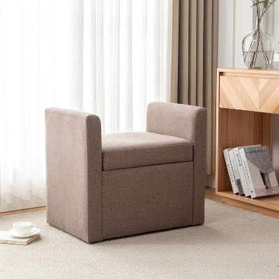 Wovenbyrd Drake 26" Storage Ottoman