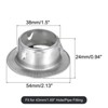 Unique Bargains Stainless Steel Flat Mouth Anti Blocking Outdoor Bathroom Drain Cover for - 2 of 4