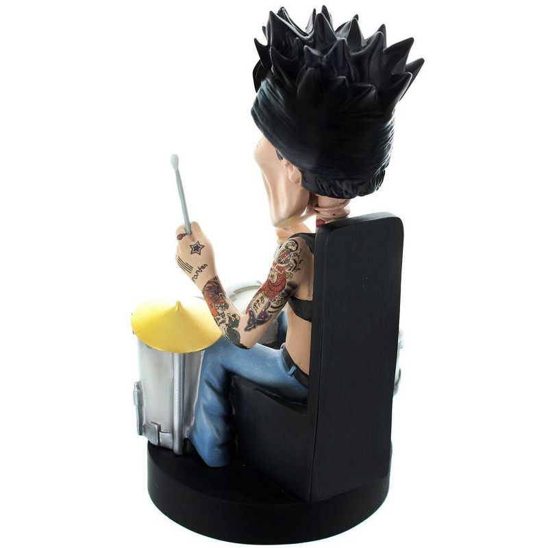 Locoape Locoape Motley Crue Tommy Lee No Drum Rig Resin Bobble Head Statue, 5 of 8