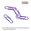 Unique Bargains Small Metal Prevent Tearing Pages Home Office Paper Clip 400 Pcs - 3 of 4