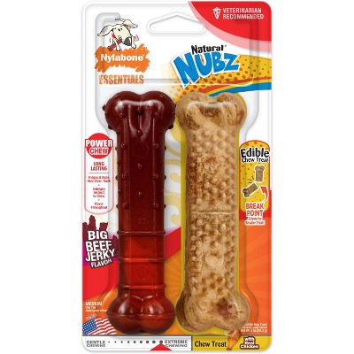 Arm & Hammer Nubbies Duality Bone Dental Dog Toy : Target