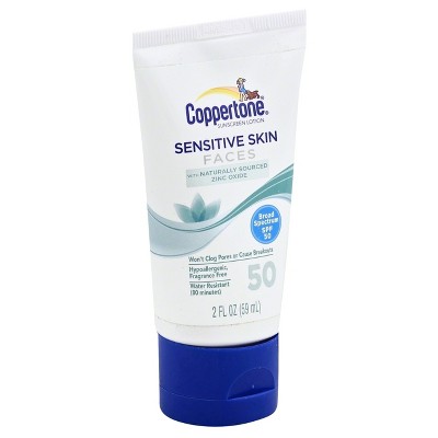 coppertone sensitive skin spf 50