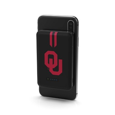 NCAA Oklahoma Sooners 5000mAh Wireless Charging Power Bank