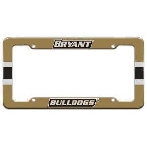 Bryant University Stripe License Plate Tag Frame - 1 of 4