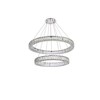 Elegant Lighting Monroe 2 - Light Chandelier in  Chrome - 2 of 4