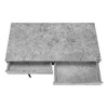 PAGED Computer Desk with Storage Drawers, Versatile Home Office Desk with Metal Base, Writing Desk for Living Room, Home Office - 3 of 4
