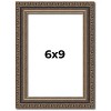 PosterPalooza | Photo Size Sculpted Silver Picture Frame - UV Acrylic, Foam Board Backing, Hanging Hardware - 2 of 4