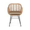 WestinTrends 3-Piece Wicker Outdoor Patio Conversation Set - 2 of 4