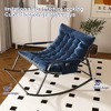 Angel Sar All-Season Rocking Recliner Chair with Storage, Breathable Mesh Lounge Chair with Cushions for Indoor/Outdoor Use - 4 of 4