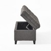 NicBex 50 Inch Storage Ottoman Bench with Legs,Ottoman with storage for Living Room,Bedroom,Entryway - 4 of 4