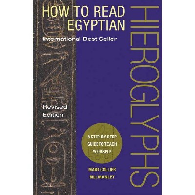 How to Read Egyptian Hieroglyphs - by  Mark Collier & Bill Manley (Hardcover)