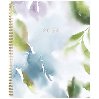 2022 Planner Large W/M Printed Poly Watercolor - Leah Bisch for Cambridge