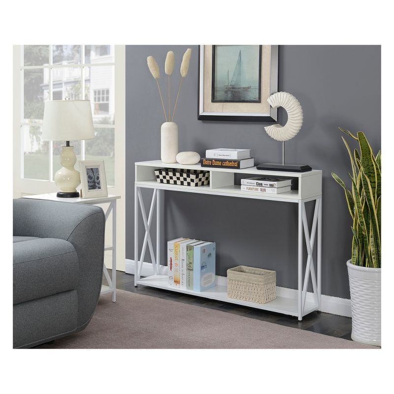 Tucson Deluxe Console Table with Shelf - Breighton Home, 4 of 8