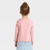 Toddler Girls' Long Sleeve Ribbed T-Shirt - Cat & Jack™ - 3 of 4