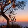 Cyan Oasis 82-Inch Dawn Magnolia Solar Wind Spinner - 3 of 4