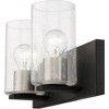 Livex Lighting Zurich 2 - Light Vanity in  Black/Brushed Nickel - 2 of 4