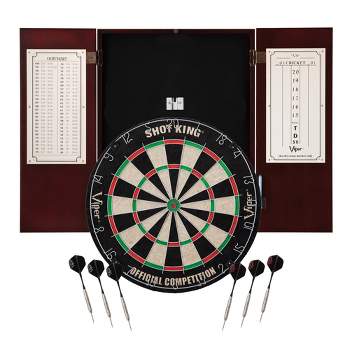 Viper League Pro Sisal 17.75 in. Dartboard with Darts and Accessories  42-6011 - The Home Depot