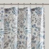 PAGED 72x72 Inch Botanical Printed Shower Curtain with 12 Button Holes,Shower Curtains for Bathroom - 3 of 4