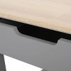 Dade Kitchen Cart with Wheels - Christopher Knight Home - 4 of 4