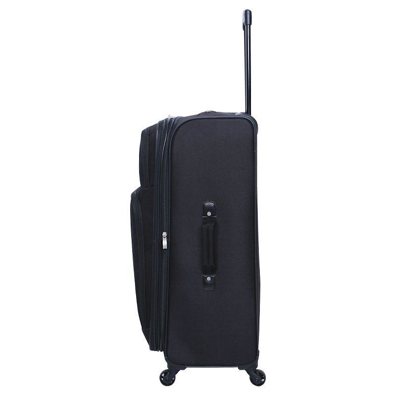 Skyline 5pc Softside Luggage Set - Black, 3 of 23