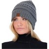 Market & Layne Women Chunky Knit Beanie Hat, Women Winter Hat - 3 of 4