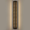 LamQee Modern Linear Outdoor Wall Lights Exterior Lighting Fixtures Outdoor Wall Sconce Outside Wall Mount Lights with Textured Surface - 3 of 4